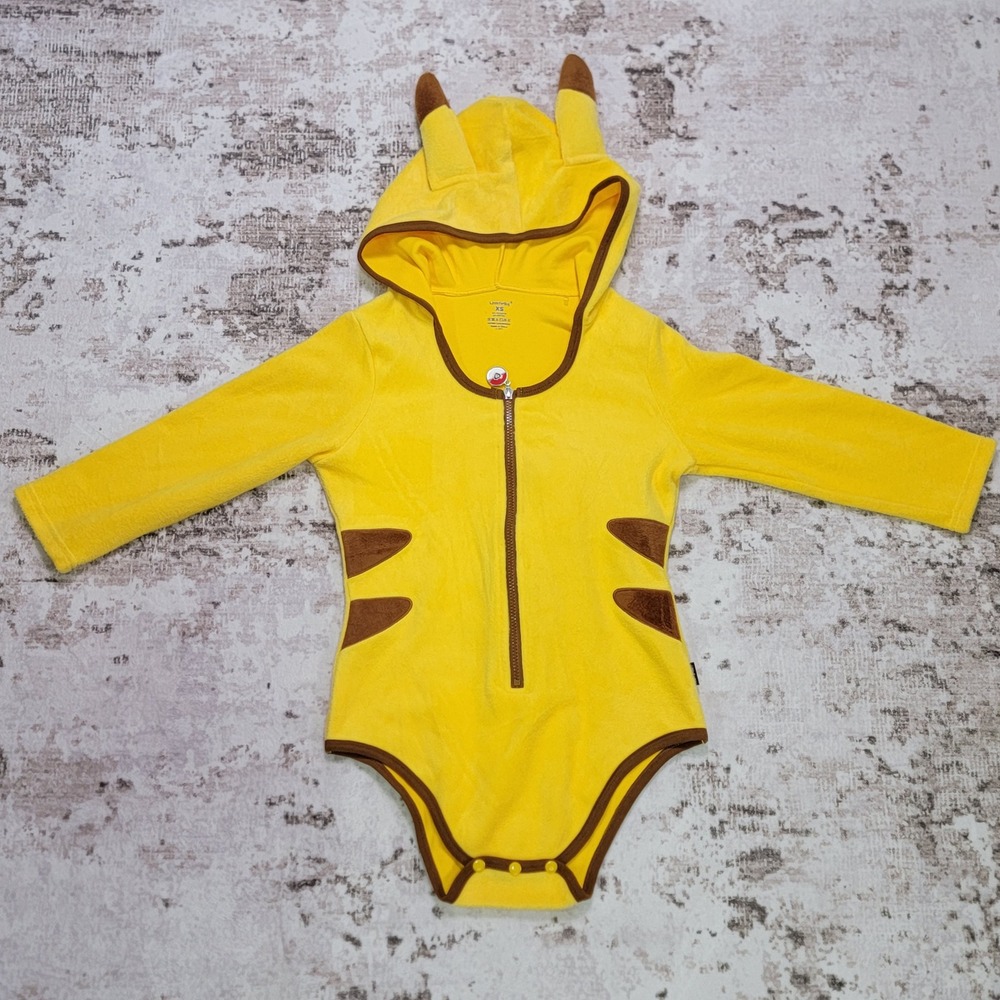 Little For Big Pikachu Romper Bodysuit Womens Small Pokemon Cosplay Costume